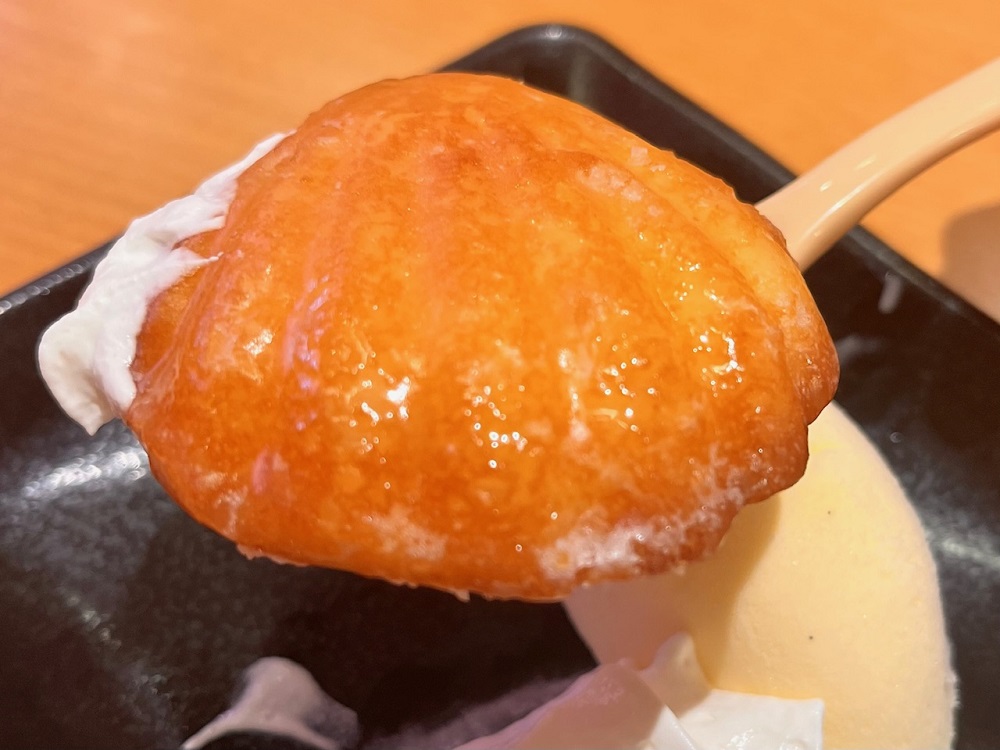瀬戸内レモンケーキ＆バニラアイス