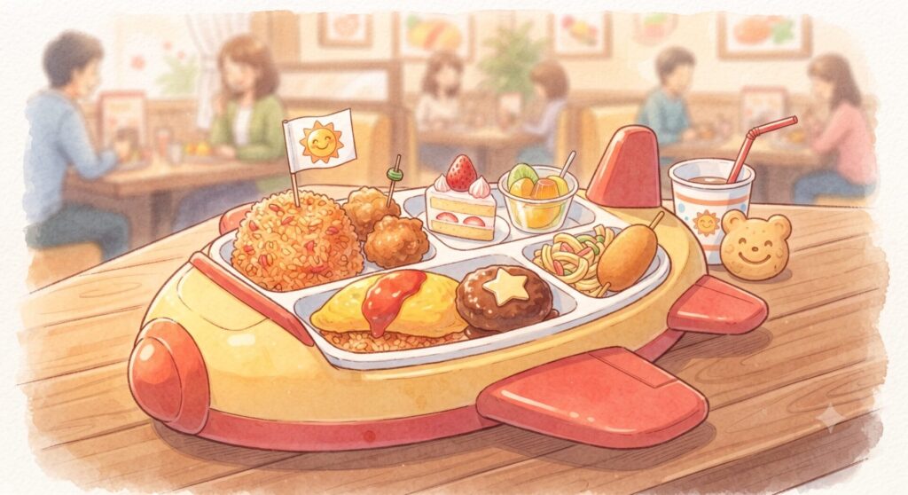 子どもが食べられるメニューがあるか確認