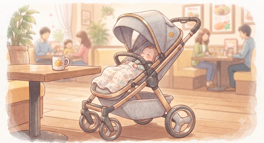 ベビーカーは入れる?