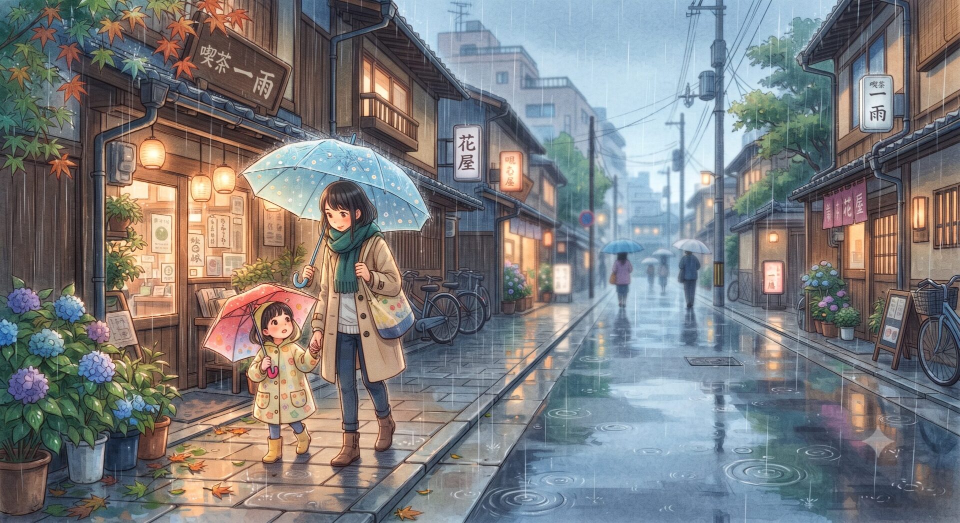 雨の日はどこに行く？