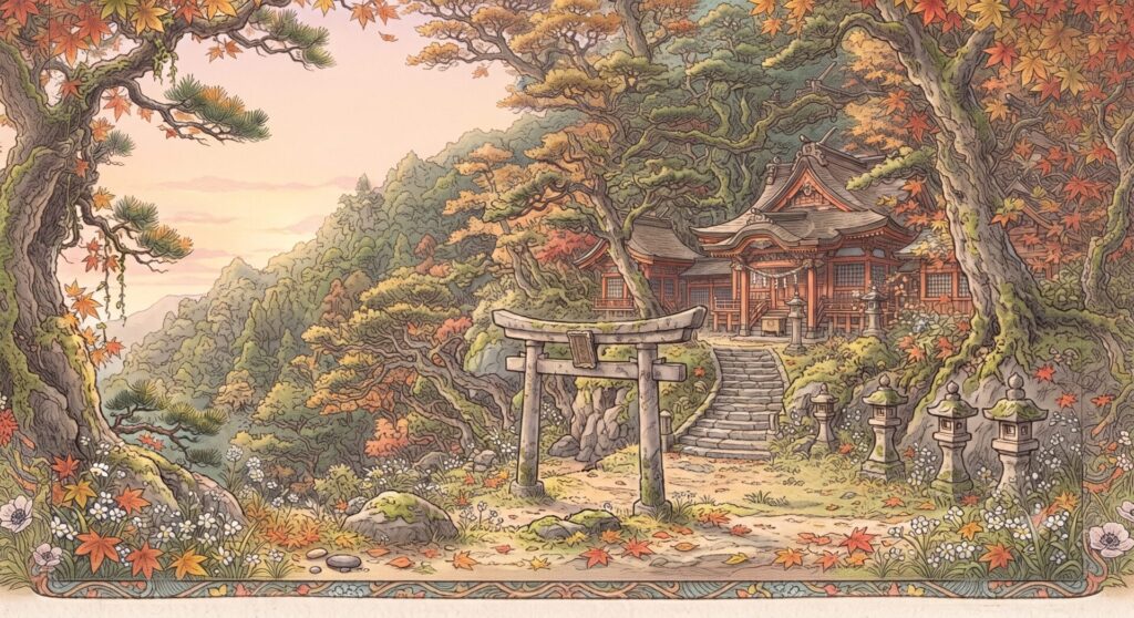 子連れで神社へ