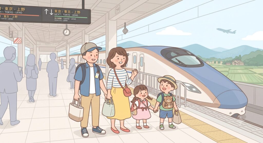初旅行はゆるめに