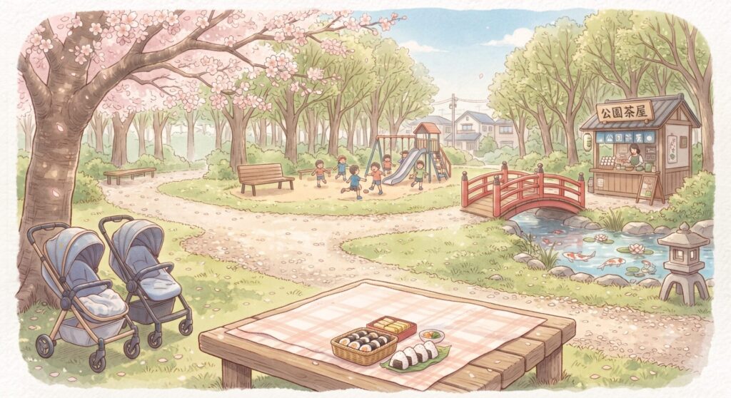 公園でしっかり遊ぶのも楽しい